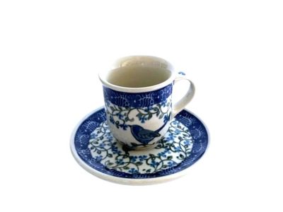 Espresso kávéscsésze és csészealj- cinkés, 60 ml